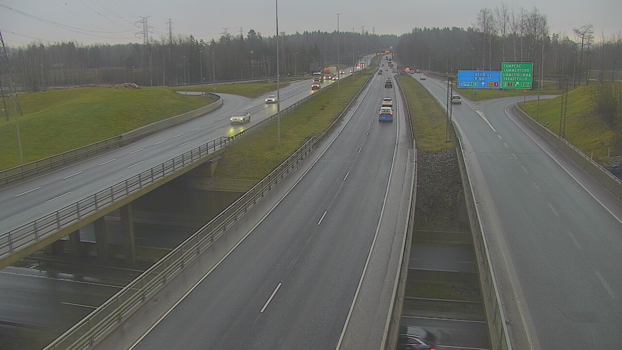 Weather Camera Image Väg 50 Vanda Tavastehusleden, Vantaa, Uusimaa
