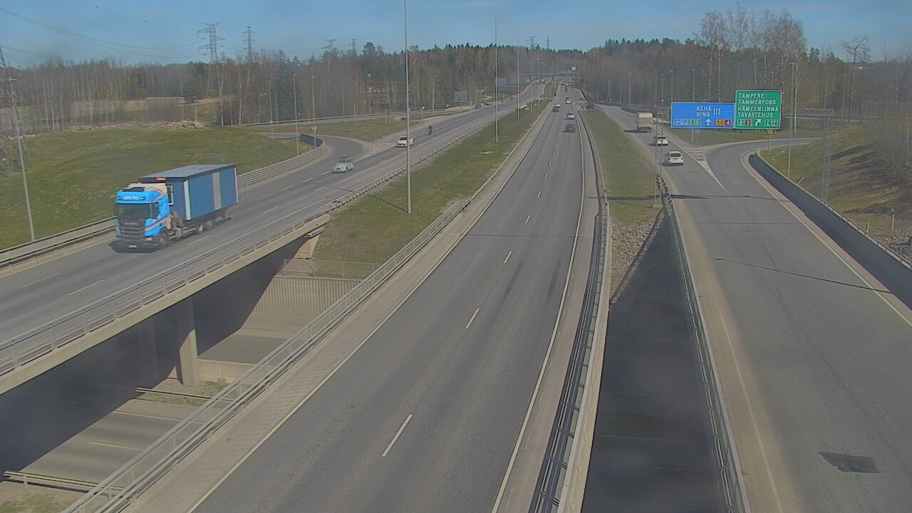Kelikamerat Kuva Tie 50 Vantaa Hämeenlinnanväylä, Vantaa, Uusimaa