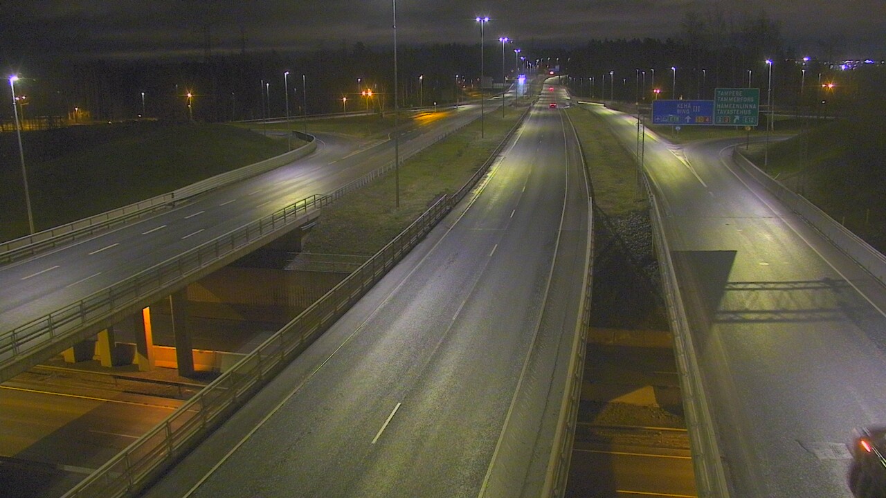Weather Camera Image Road 50 Vantaa Hämeenlinnanväylä, Vantaa, Uusimaa