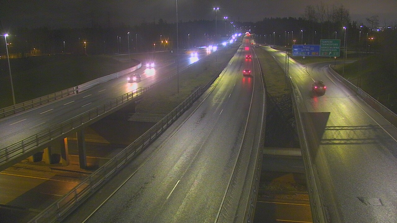 Weather Camera Image Road 50 Vantaa Hämeenlinnanväylä, Vantaa, Uusimaa
