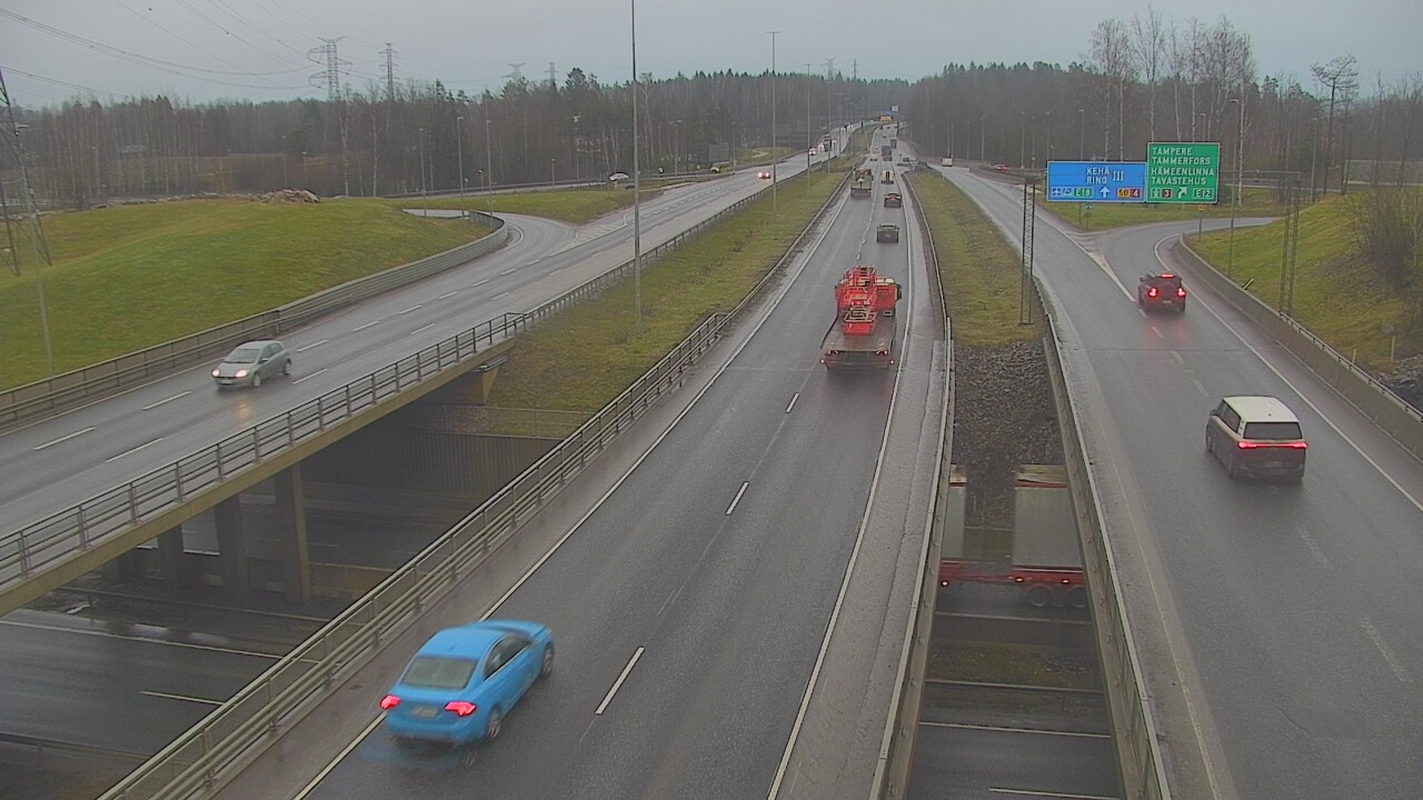 Weather Camera Image Väg 50 Vanda Tavastehusleden, Vantaa, Uusimaa