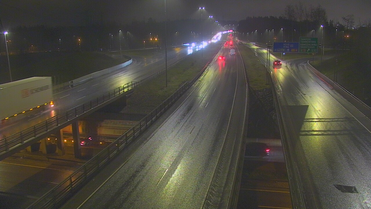 Weather Camera Image Road 50 Vantaa Hämeenlinnanväylä, Vantaa, Uusimaa