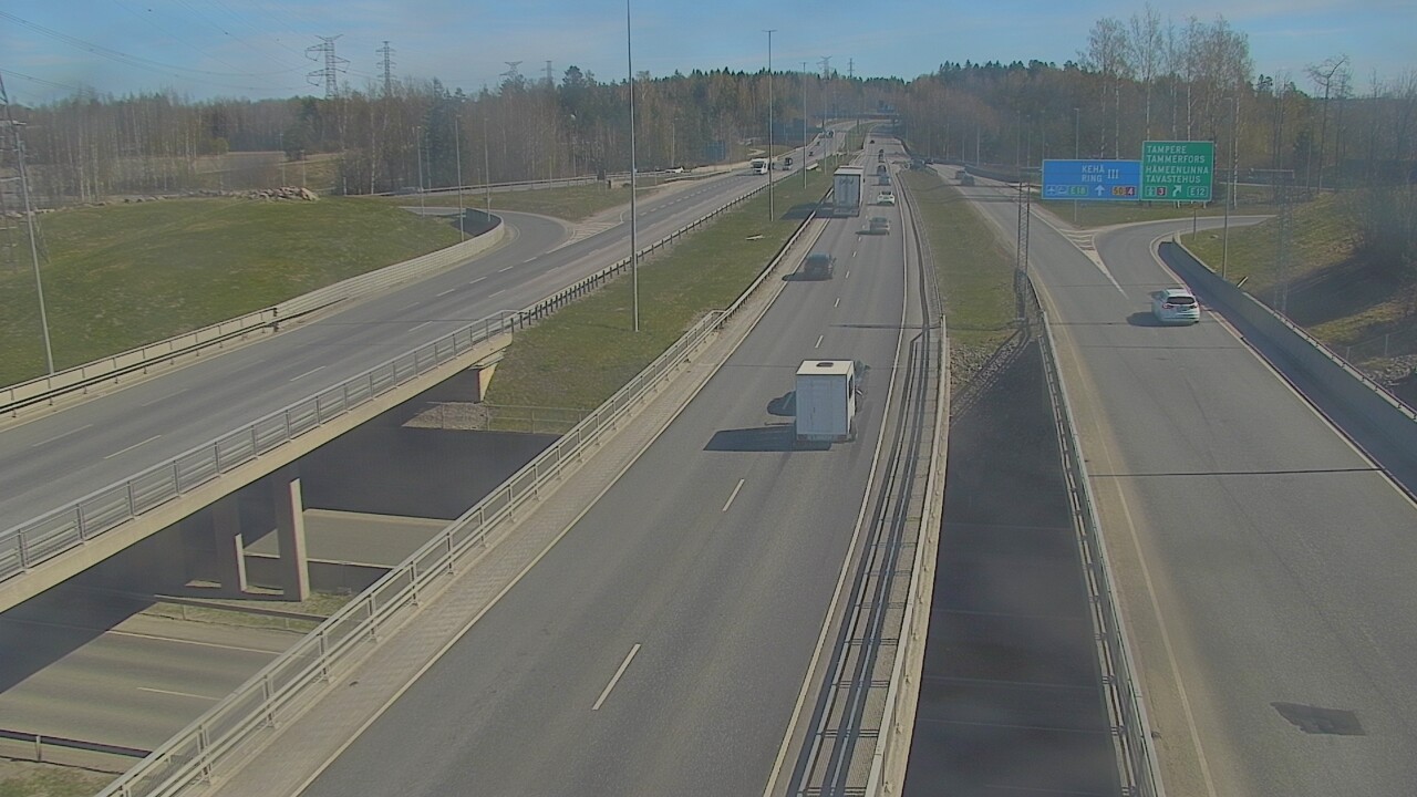 Kelikamerat Kuva Tie 50 Vantaa Hämeenlinnanväylä, Vantaa, Uusimaa