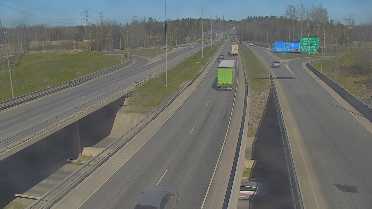 Kelikamerat Kuva Tie 50 Vantaa Hämeenlinnanväylä, Vantaa, Uusimaa