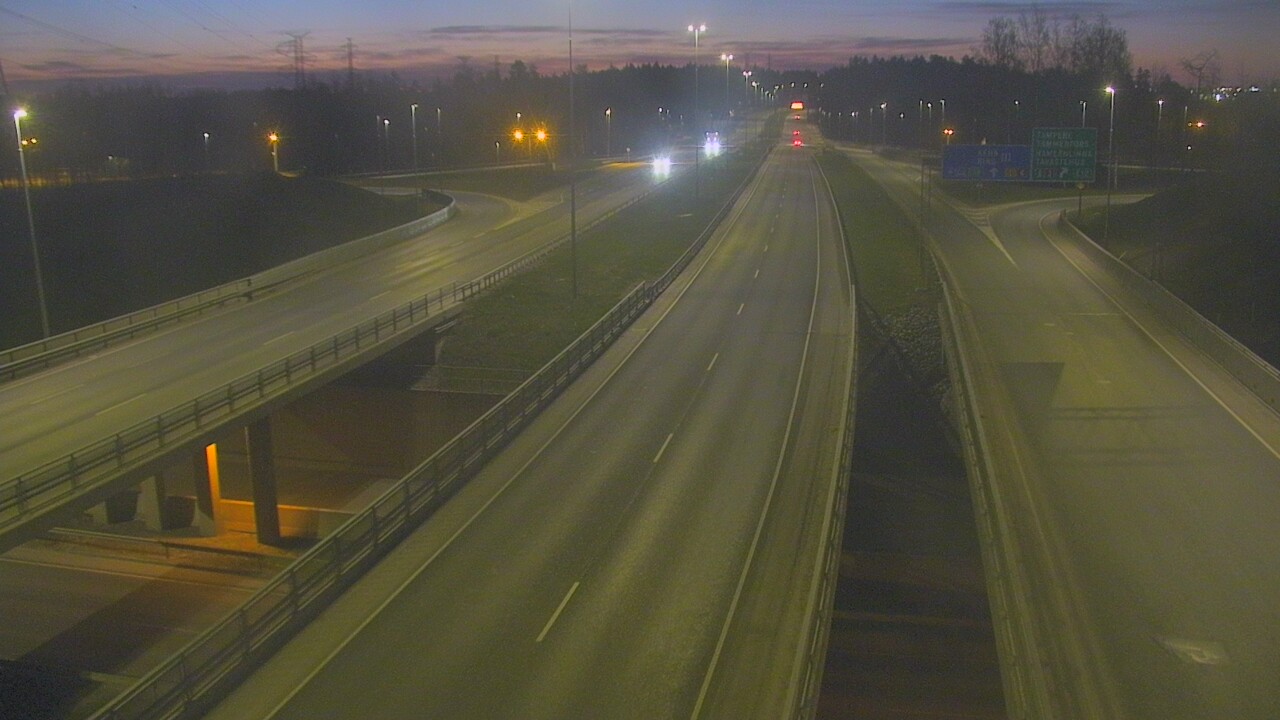 Weather Camera Image Väg 50 Vanda Tavastehusleden, Vantaa, Uusimaa