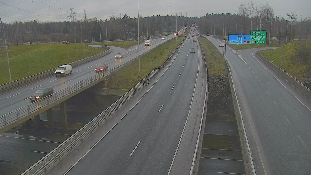 Weather Camera Image Väg 50 Vanda Tavastehusleden, Vantaa, Uusimaa