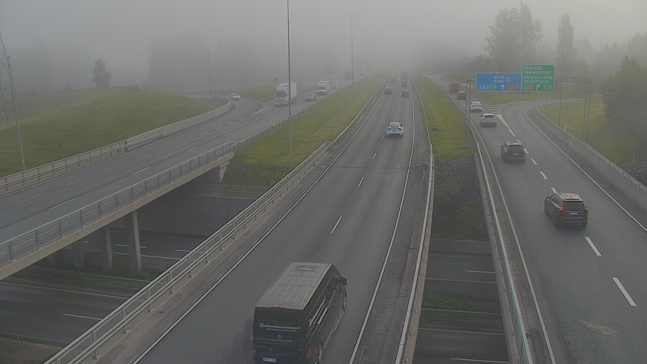Weather Camera Image Road 50 Vantaa Hämeenlinnanväylä, Vantaa, Uusimaa