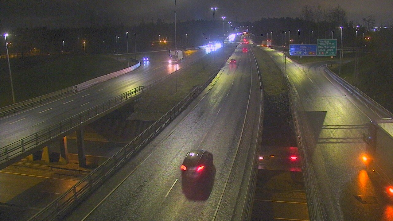 Weather Camera Image Road 50 Vantaa Hämeenlinnanväylä, Vantaa, Uusimaa