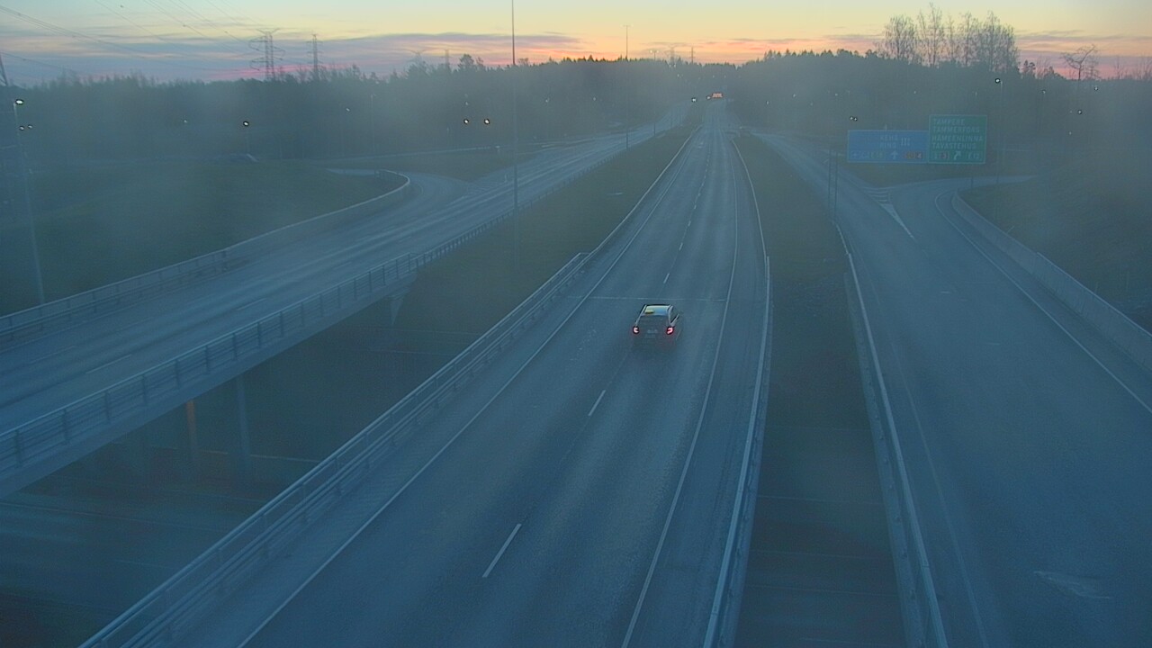 Weather Camera Image Väg 50 Vanda Tavastehusleden, Vantaa, Uusimaa