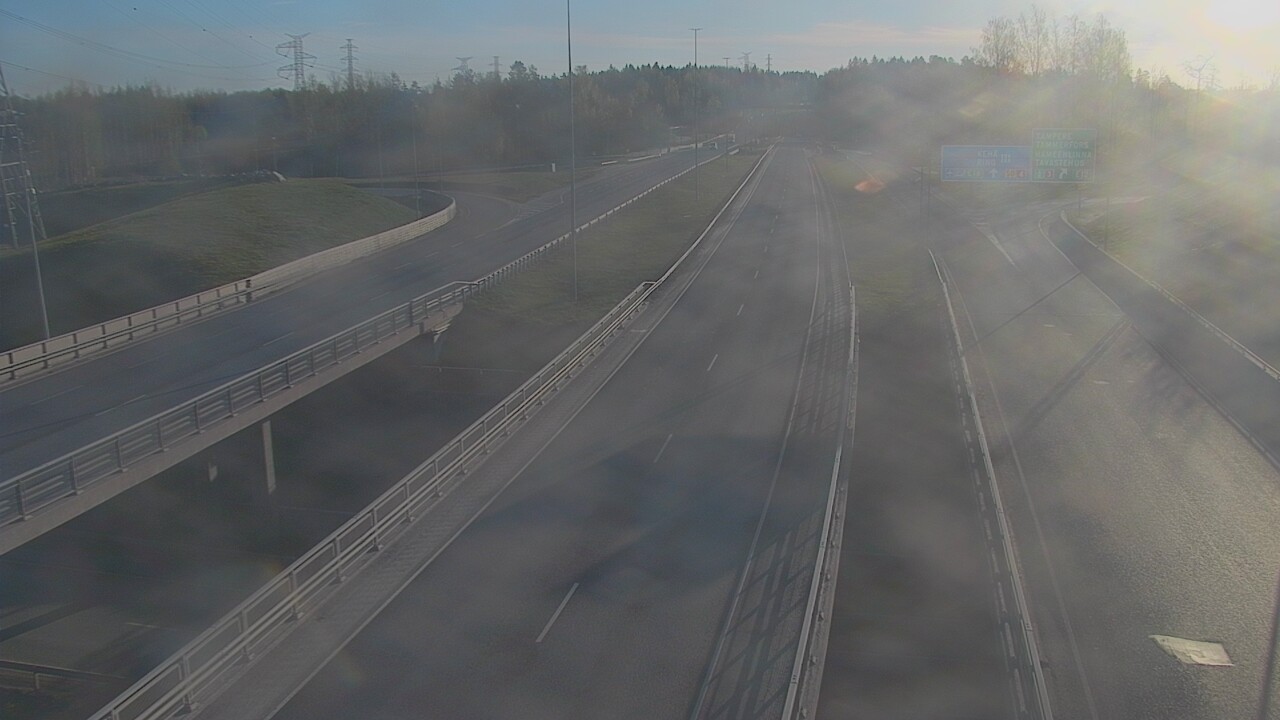Weather Camera Image Väg 50 Vanda Tavastehusleden, Vantaa, Uusimaa