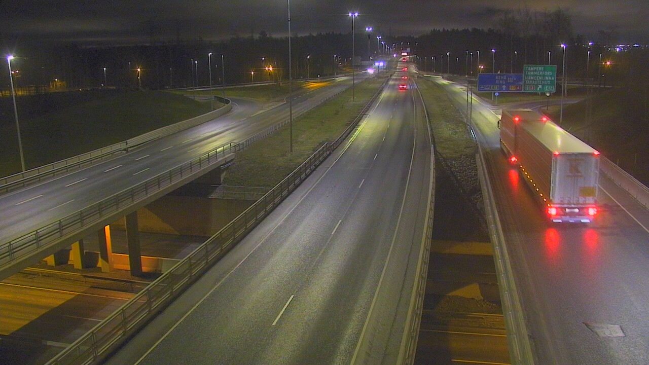 Weather Camera Image Road 50 Vantaa Hämeenlinnanväylä, Vantaa, Uusimaa