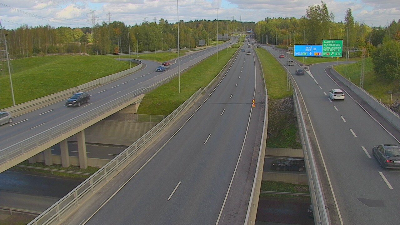 Weather Camera Image Väg 50 Vanda Tavastehusleden, Vantaa, Uusimaa