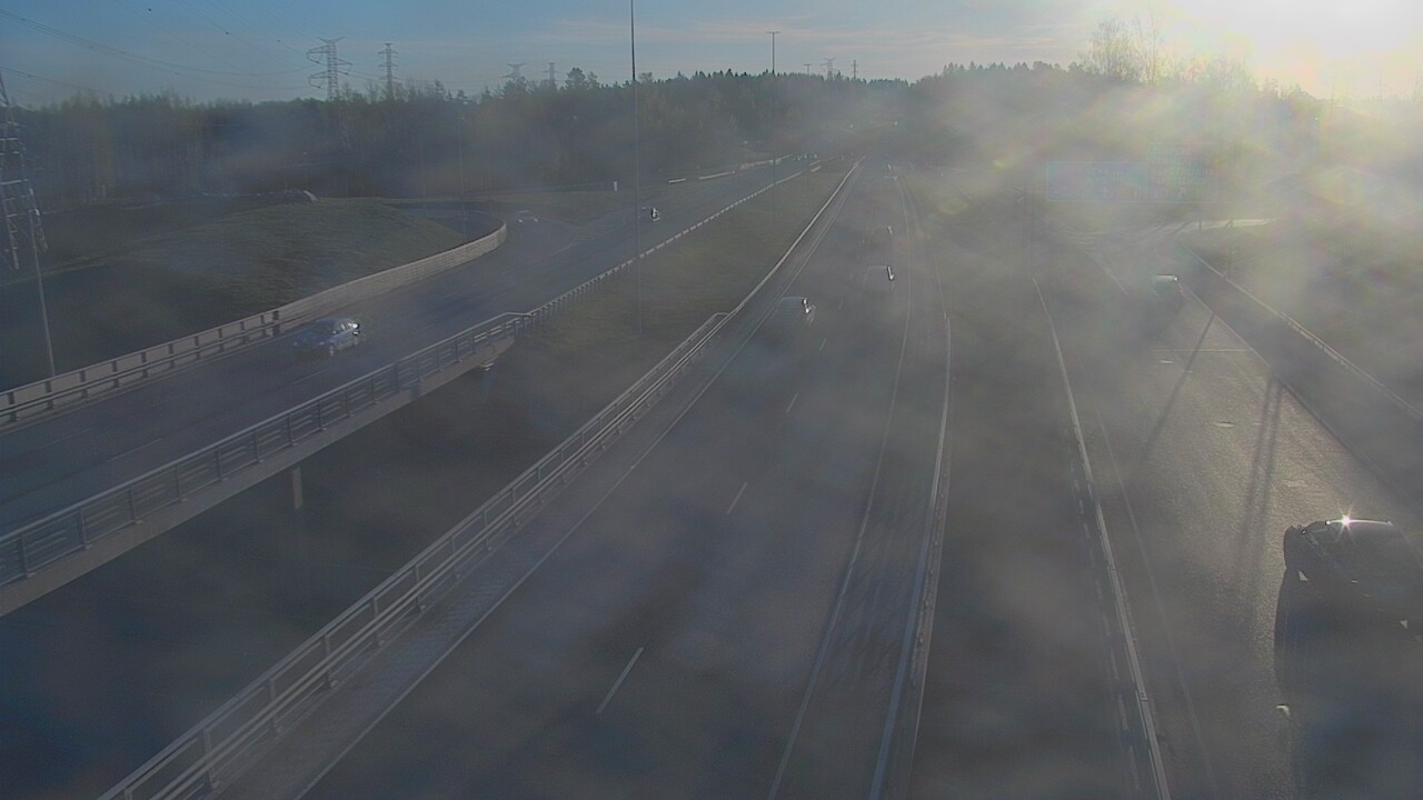 Weather Camera Image Väg 50 Vanda Tavastehusleden, Vantaa, Uusimaa
