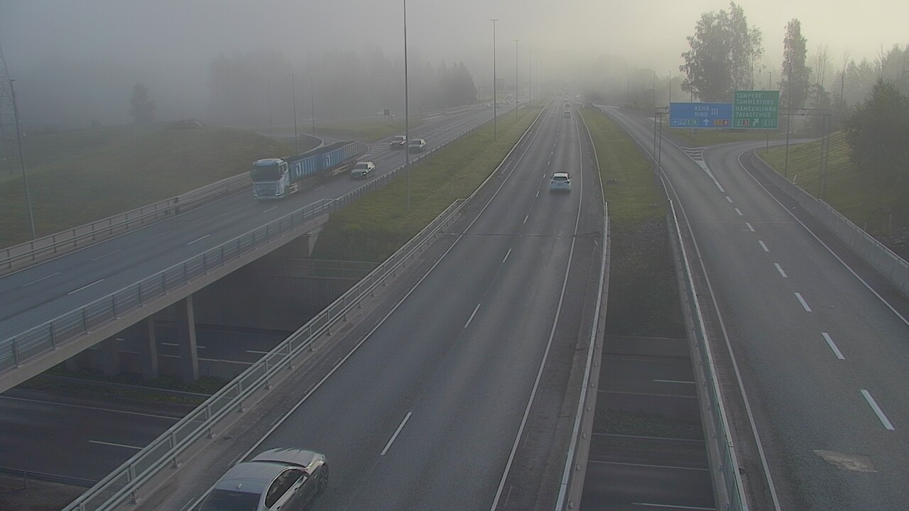 Weather Camera Image Road 50 Vantaa Hämeenlinnanväylä, Vantaa, Uusimaa