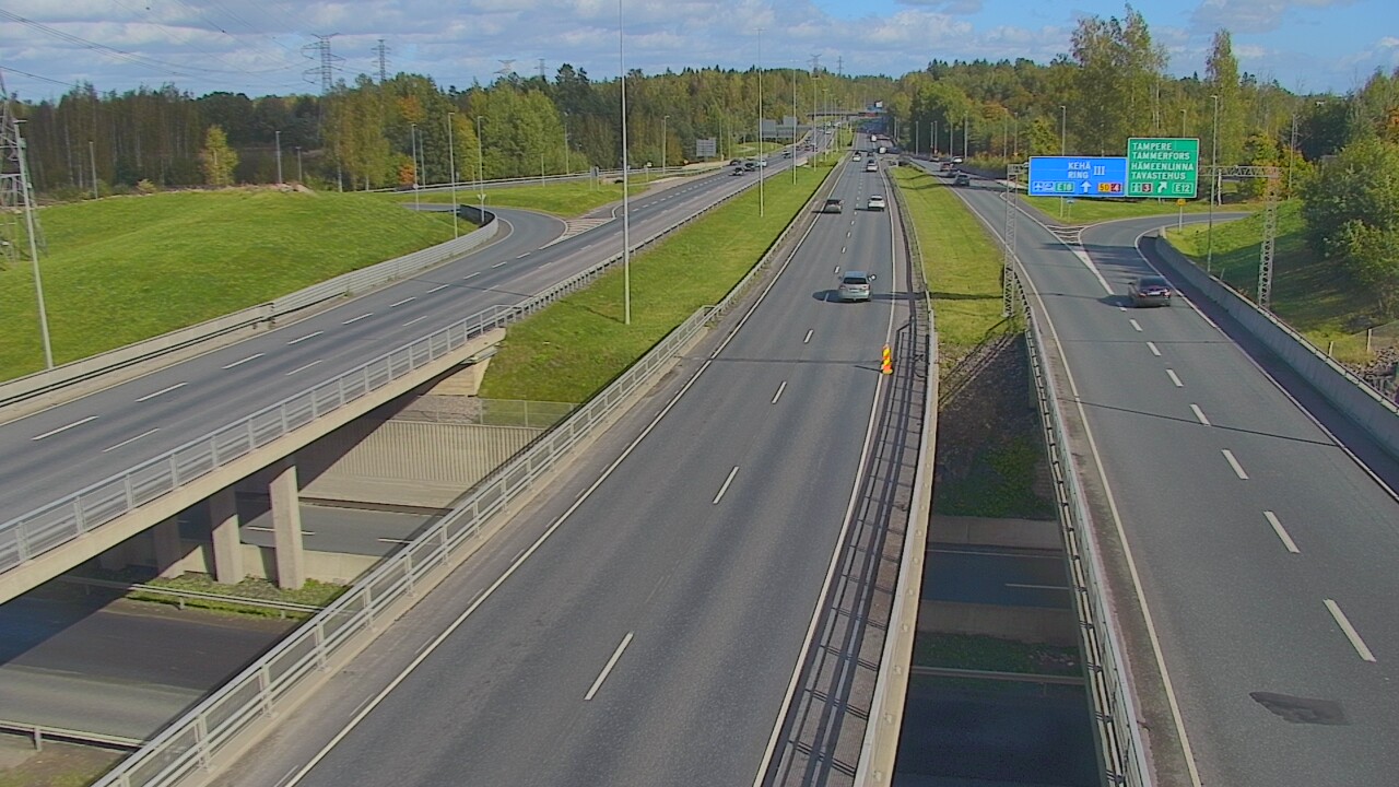 Weather Camera Image Väg 50 Vanda Tavastehusleden, Vantaa, Uusimaa