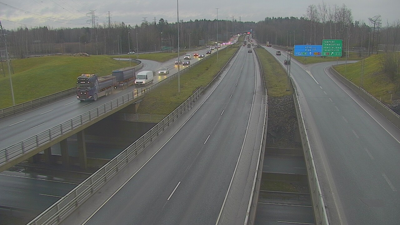Weather Camera Image Väg 50 Vanda Tavastehusleden, Vantaa, Uusimaa