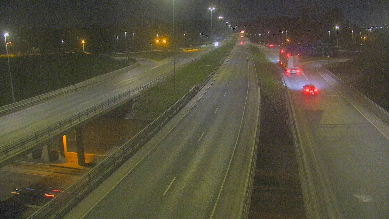 Weather Camera Image Väg 50 Vanda Tavastehusleden, Vantaa, Uusimaa