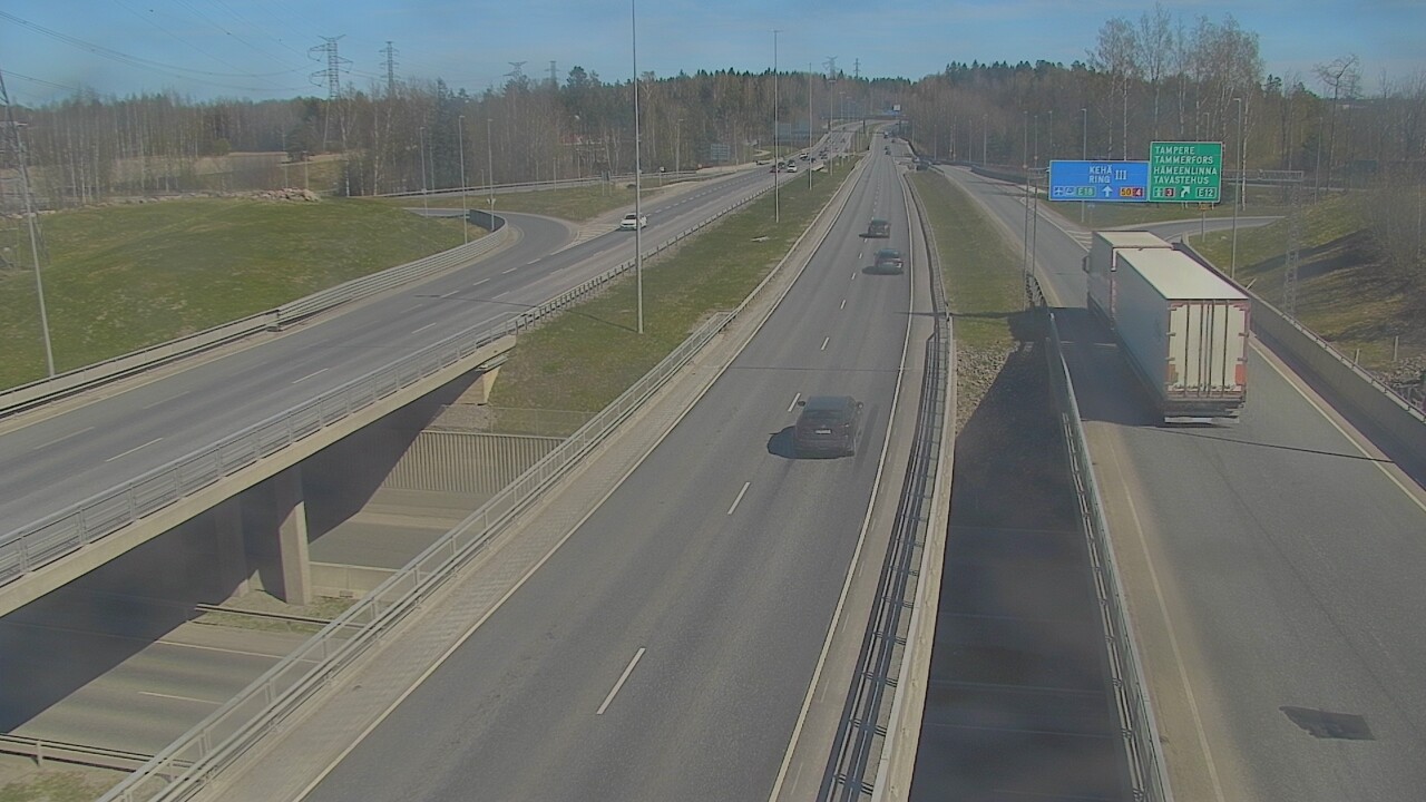 Kelikamerat Kuva Tie 50 Vantaa Hämeenlinnanväylä, Vantaa, Uusimaa