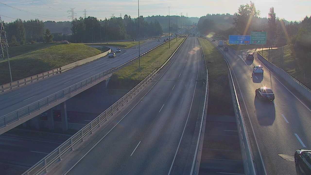 Weather Camera Image Road 50 Vantaa Hämeenlinnanväylä, Vantaa, Uusimaa