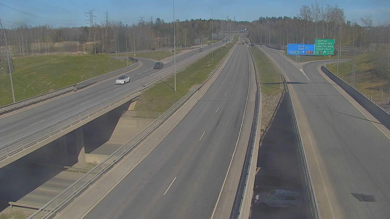 Kelikamerat Kuva Tie 50 Vantaa Hämeenlinnanväylä, Vantaa, Uusimaa