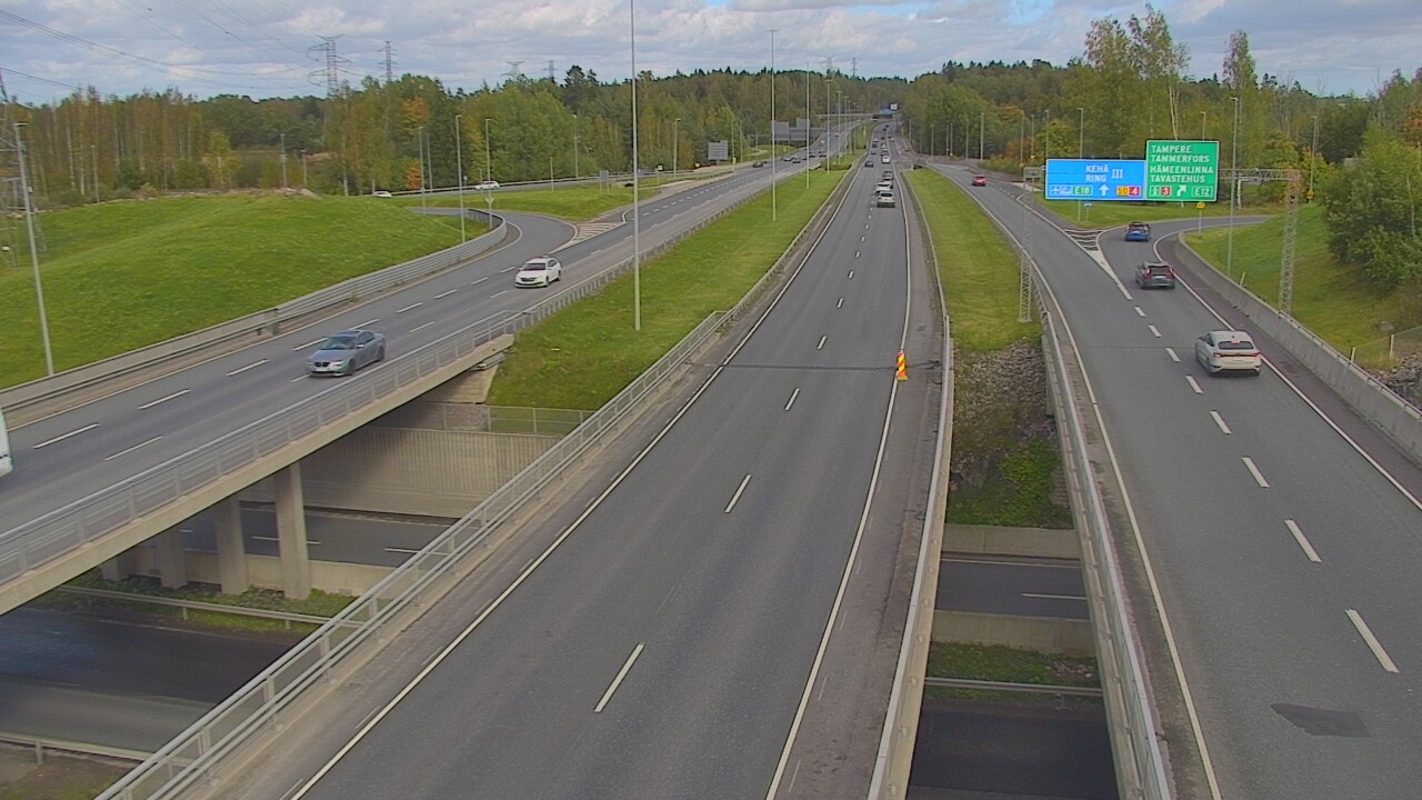 Weather Camera Image Väg 50 Vanda Tavastehusleden, Vantaa, Uusimaa