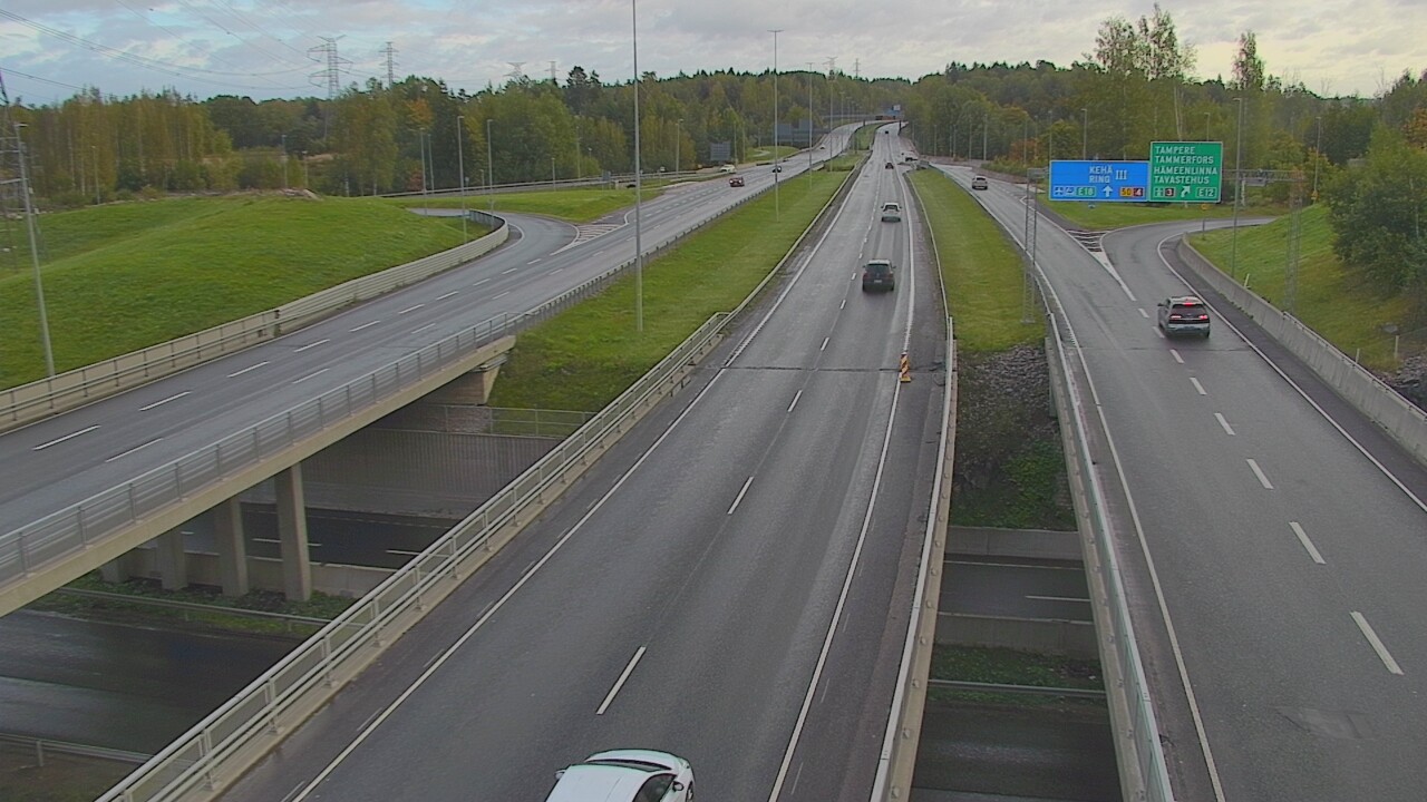 Weather Camera Image Road 50 Vantaa Hämeenlinnanväylä, Vantaa, Uusimaa