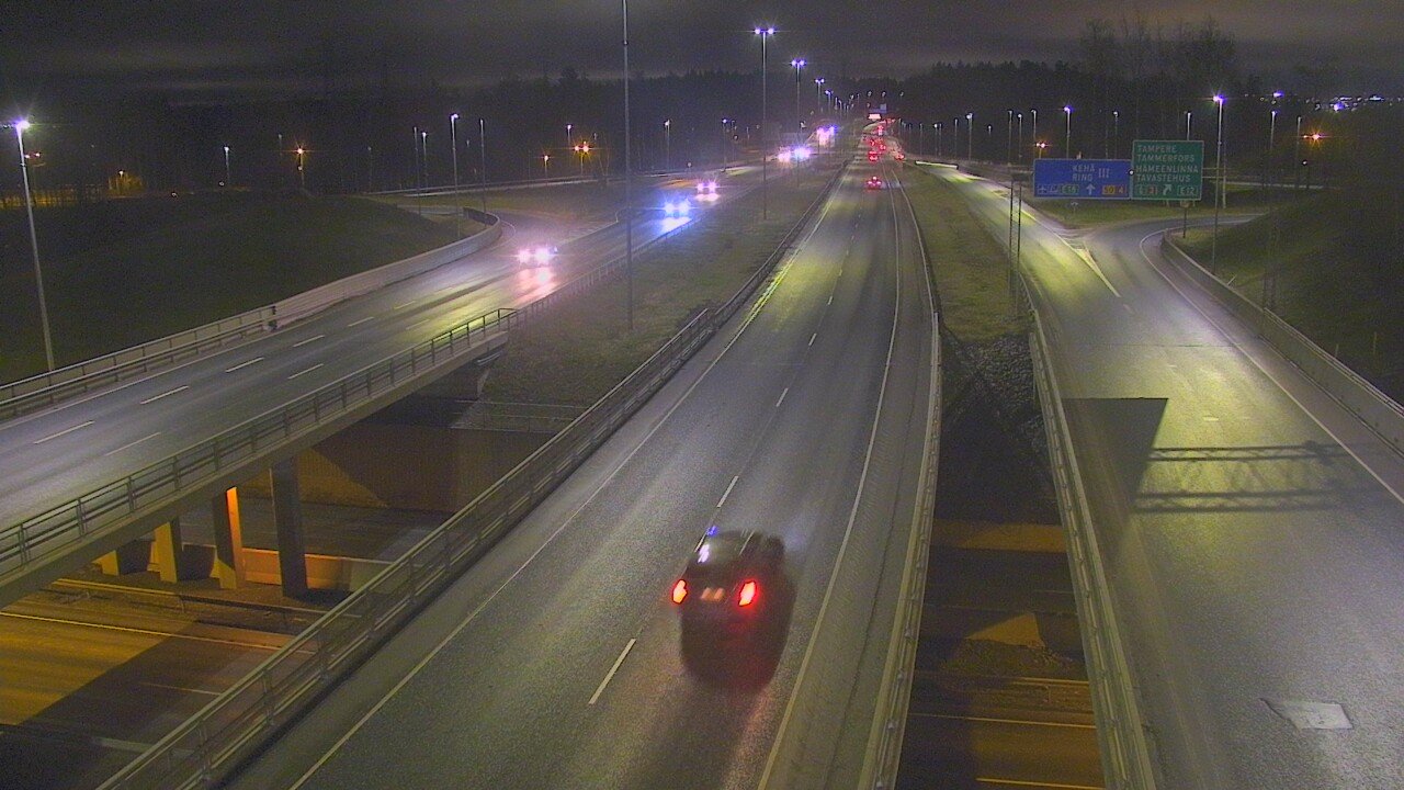 Weather Camera Image Road 50 Vantaa Hämeenlinnanväylä, Vantaa, Uusimaa