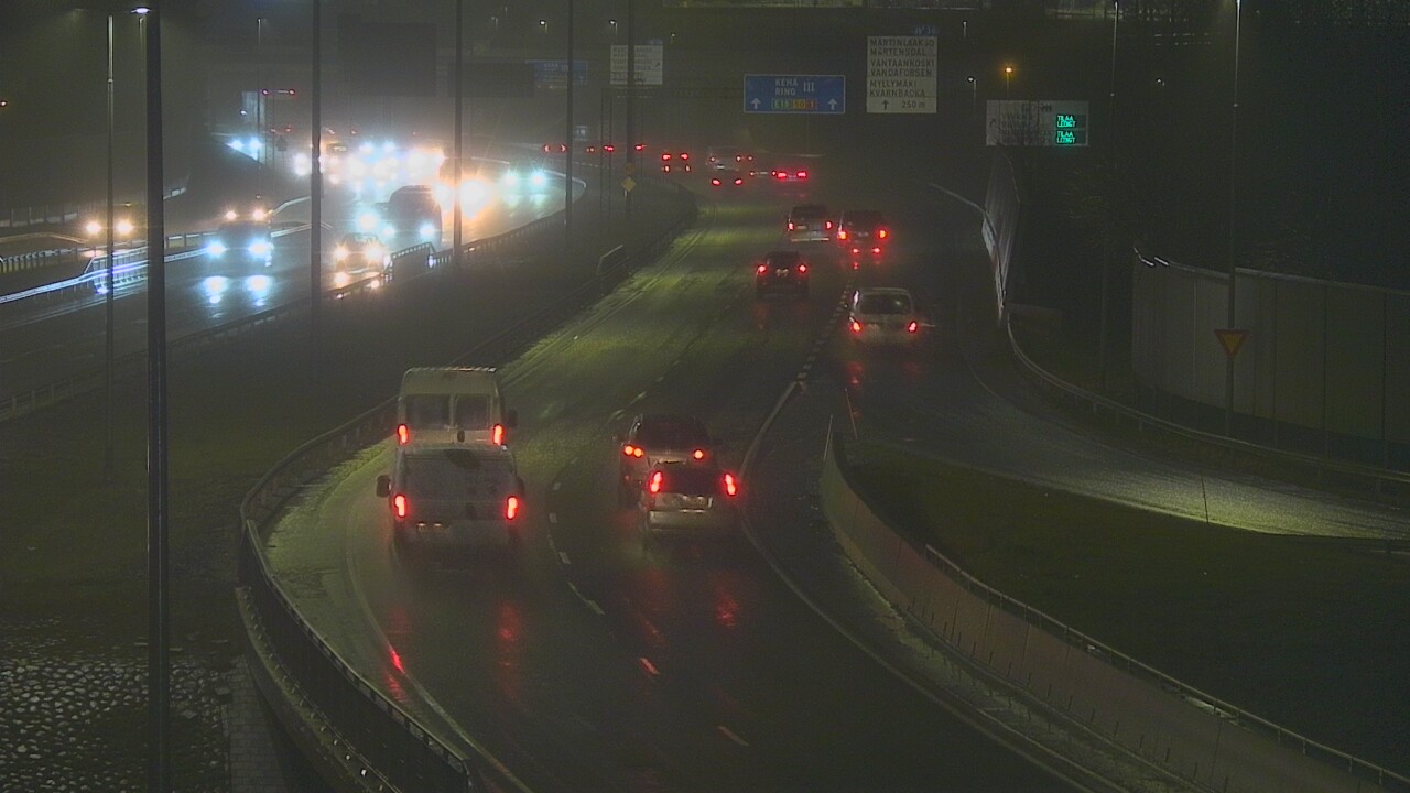 Weather Camera Image Väg 50 Vanda Tavastehusleden, Vantaa, Uusimaa
