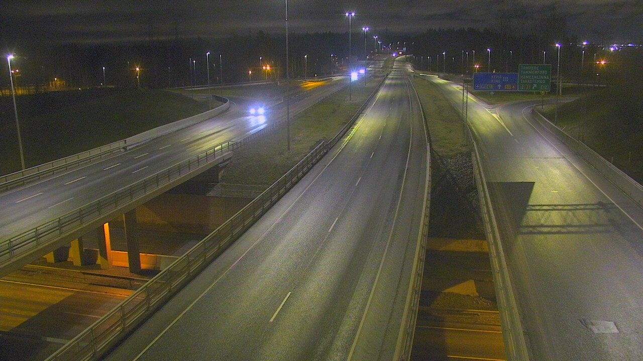 Weather Camera Image Road 50 Vantaa Hämeenlinnanväylä, Vantaa, Uusimaa