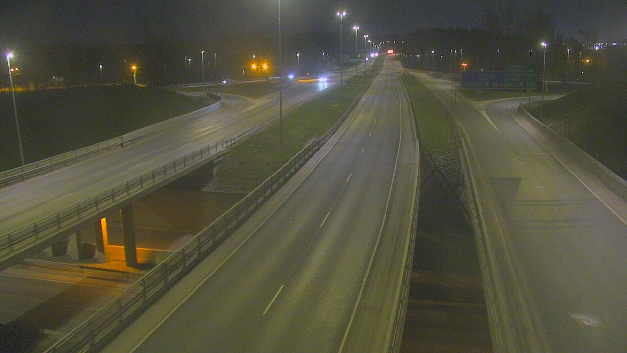 Weather Camera Image Väg 50 Vanda Tavastehusleden, Vantaa, Uusimaa