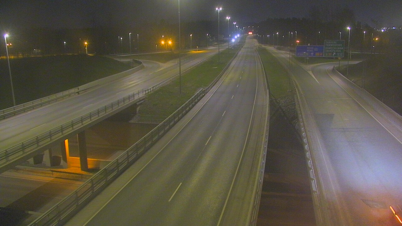 Weather Camera Image Väg 50 Vanda Tavastehusleden, Vantaa, Uusimaa