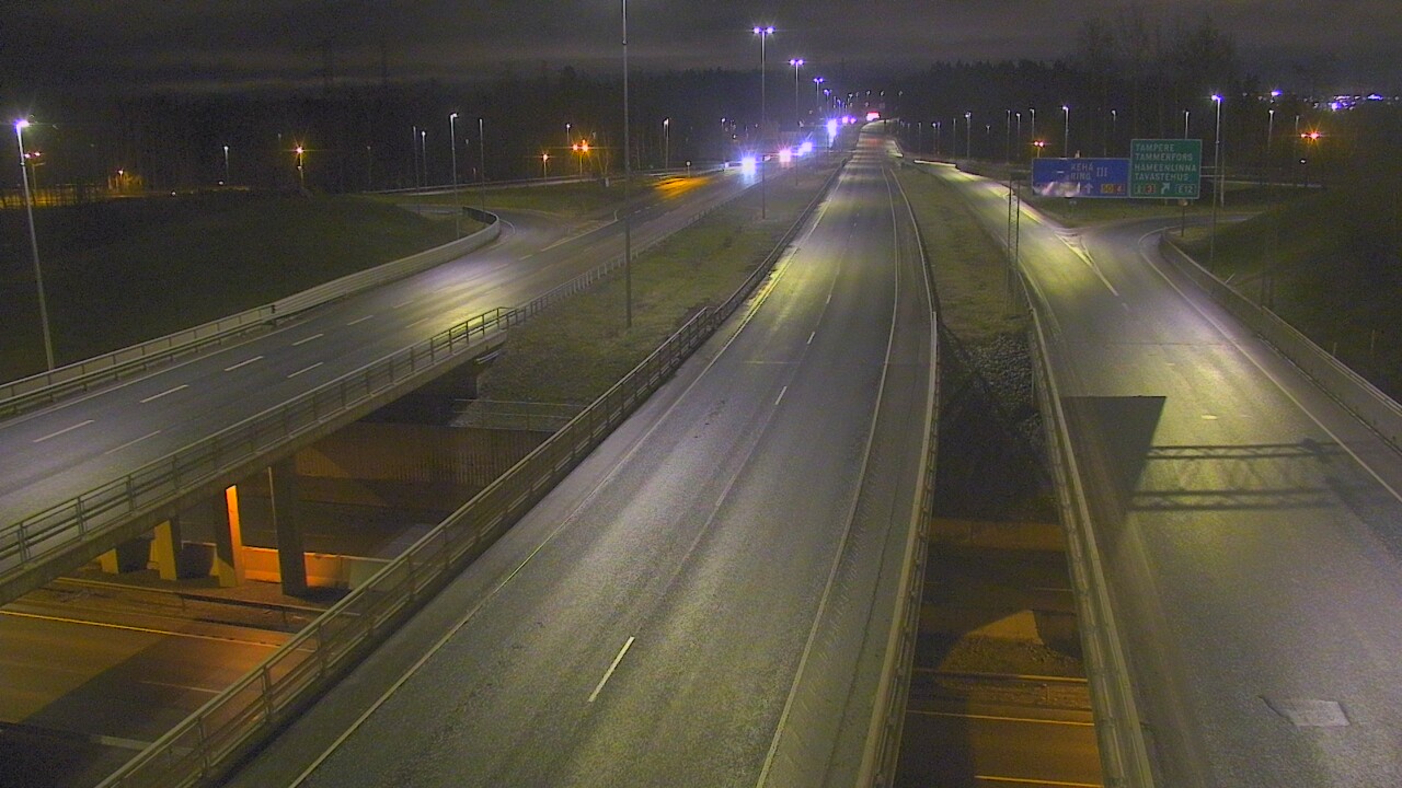 Weather Camera Image Road 50 Vantaa Hämeenlinnanväylä, Vantaa, Uusimaa