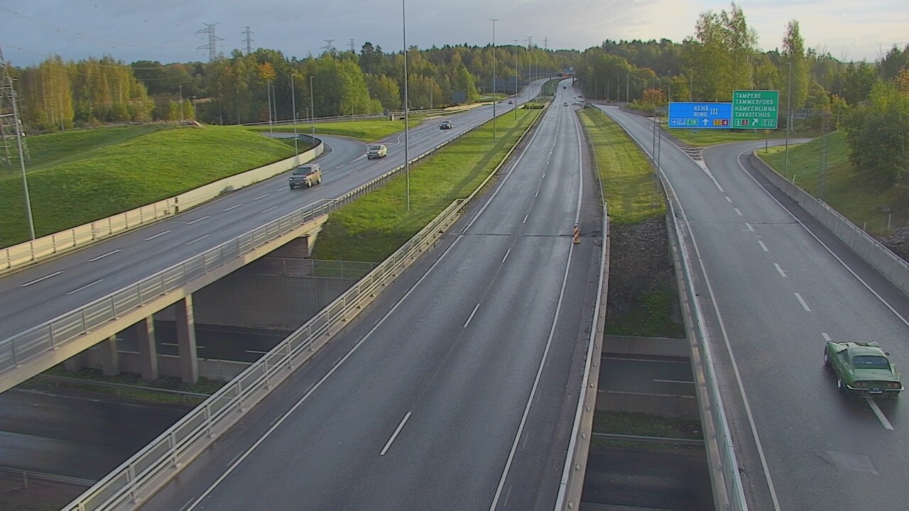 Weather Camera Image Road 50 Vantaa Hämeenlinnanväylä, Vantaa, Uusimaa