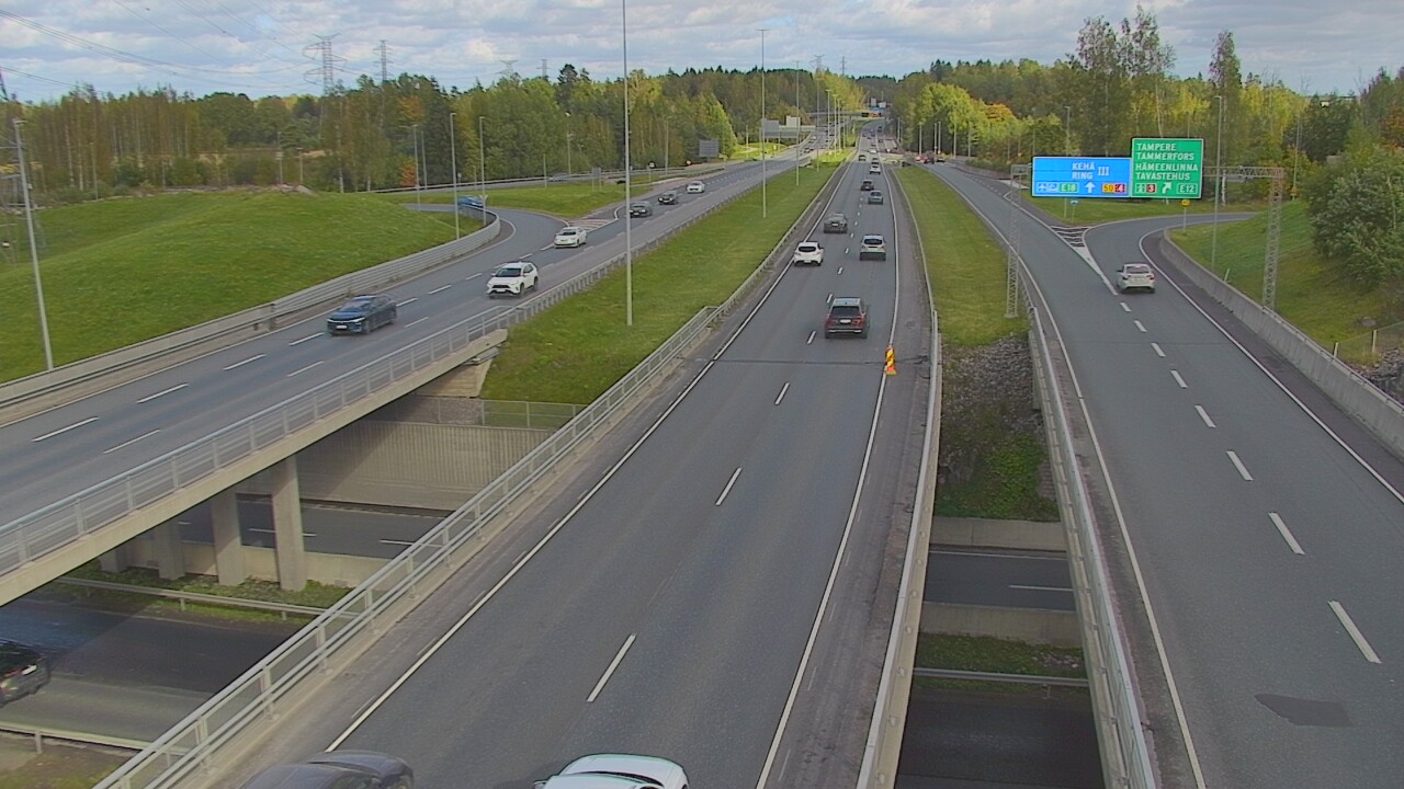 Weather Camera Image Väg 50 Vanda Tavastehusleden, Vantaa, Uusimaa