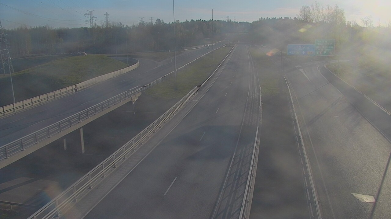 Weather Camera Image Väg 50 Vanda Tavastehusleden, Vantaa, Uusimaa