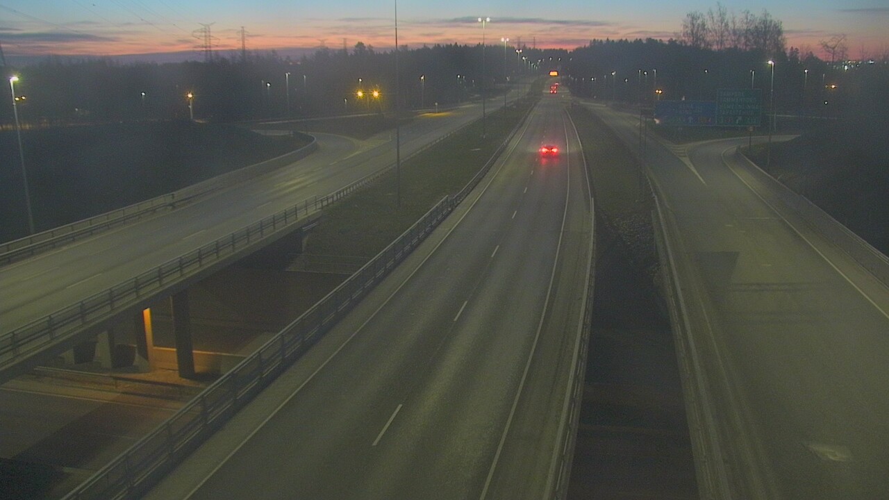 Weather Camera Image Väg 50 Vanda Tavastehusleden, Vantaa, Uusimaa