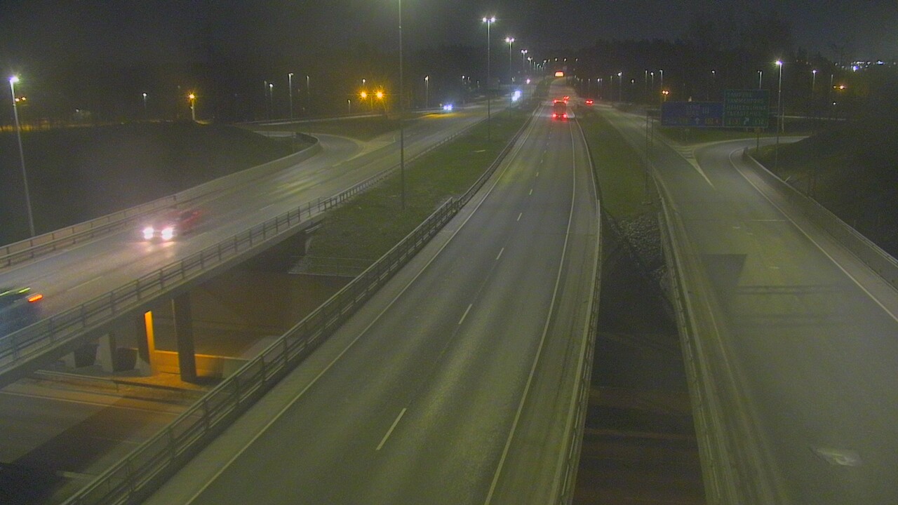 Weather Camera Image Väg 50 Vanda Tavastehusleden, Vantaa, Uusimaa