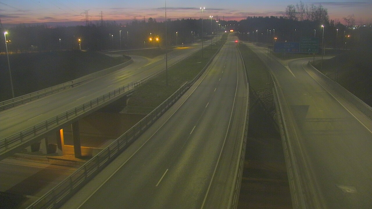 Weather Camera Image Väg 50 Vanda Tavastehusleden, Vantaa, Uusimaa