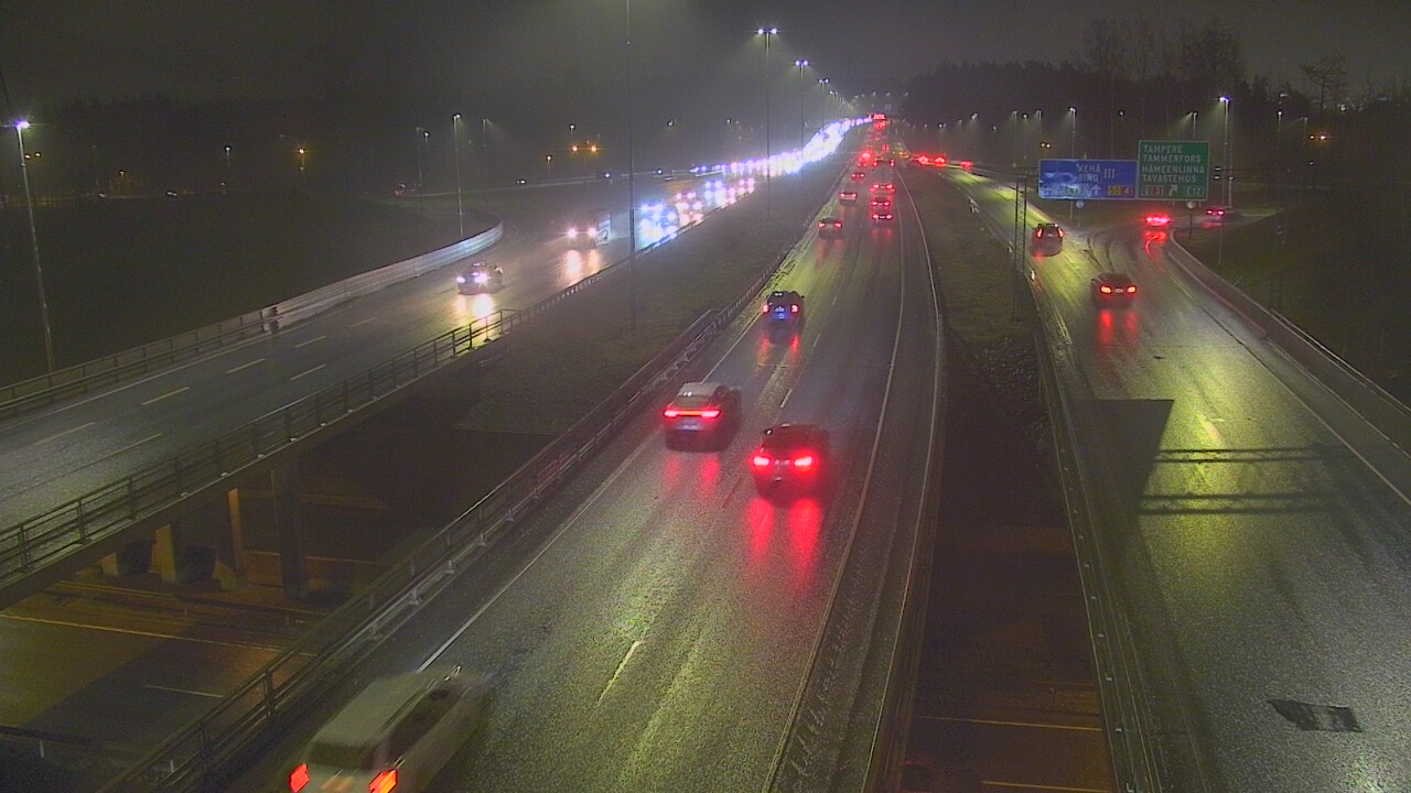 Weather Camera Image Road 50 Vantaa Hämeenlinnanväylä, Vantaa, Uusimaa