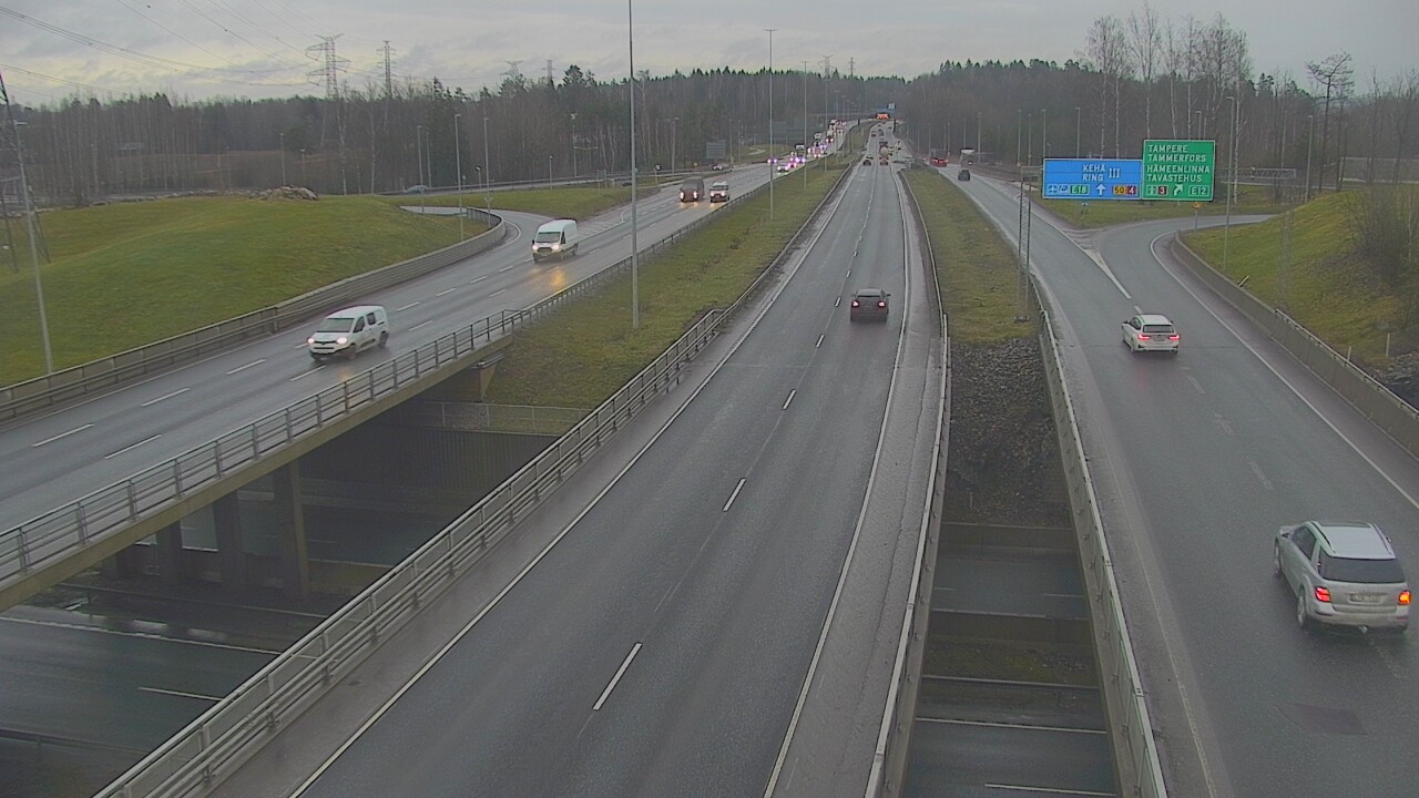 Weather Camera Image Väg 50 Vanda Tavastehusleden, Vantaa, Uusimaa