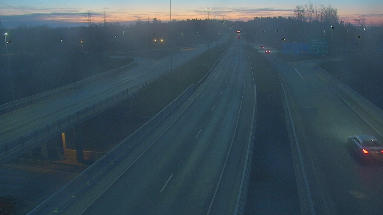 Weather Camera Image Väg 50 Vanda Tavastehusleden, Vantaa, Uusimaa