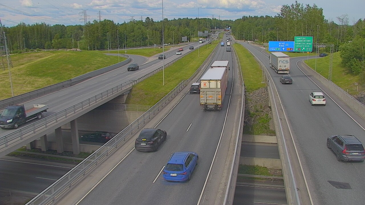 Kelikamerat Kuva Tie 50 Vantaa Hämeenlinnanväylä, Vantaa, Uusimaa