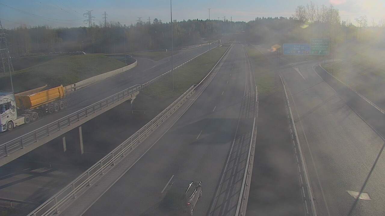 Weather Camera Image Väg 50 Vanda Tavastehusleden, Vantaa, Uusimaa