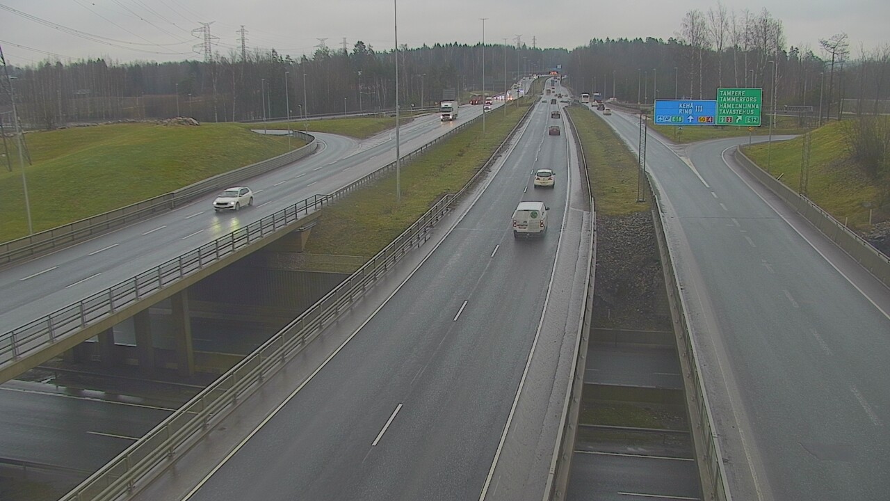 Weather Camera Image Väg 50 Vanda Tavastehusleden, Vantaa, Uusimaa