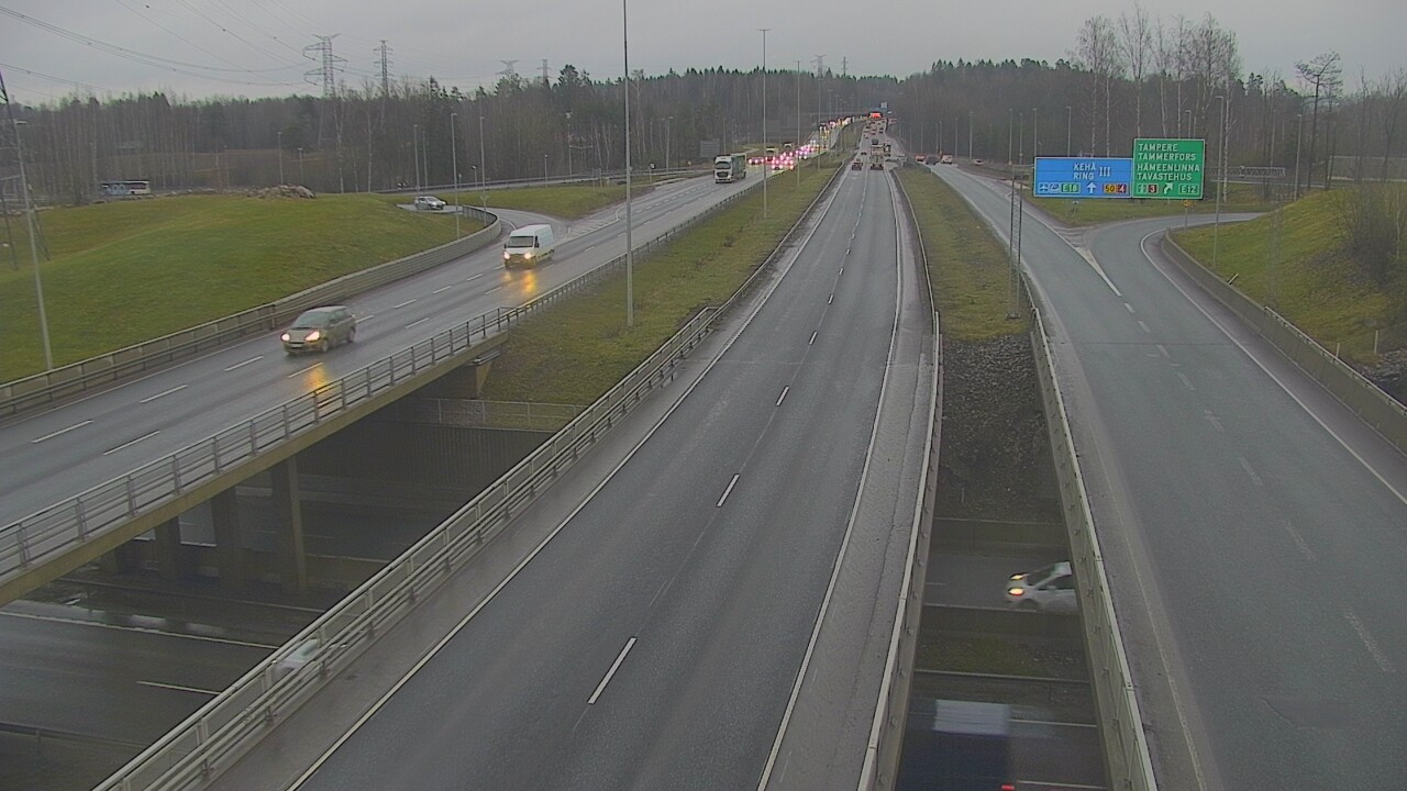 Weather Camera Image Väg 50 Vanda Tavastehusleden, Vantaa, Uusimaa