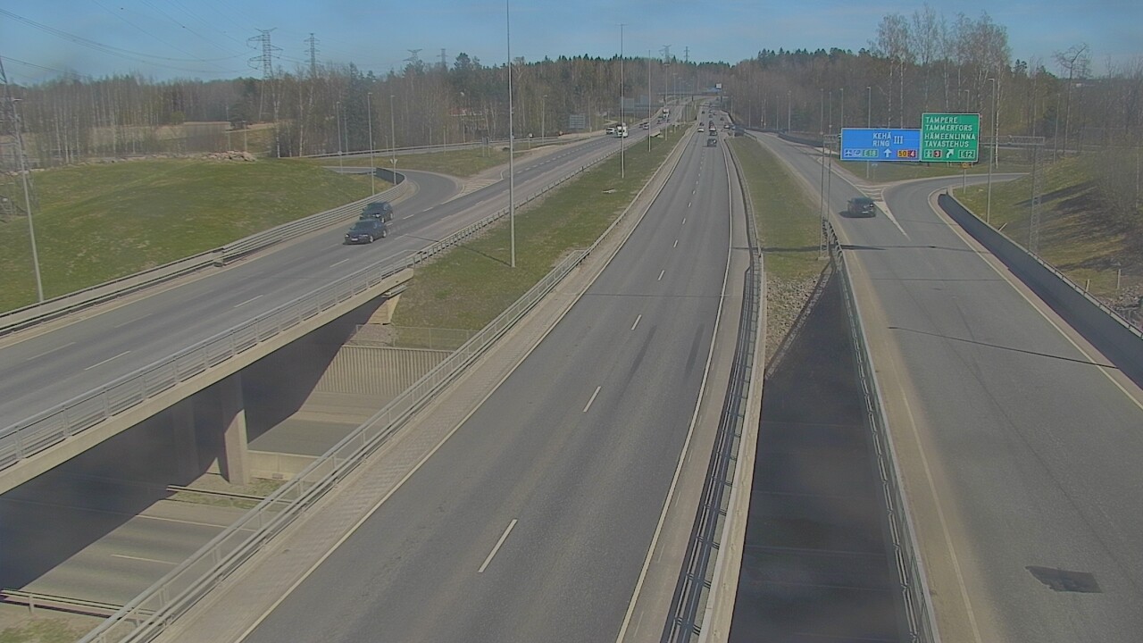 Kelikamerat Kuva Tie 50 Vantaa Hämeenlinnanväylä, Vantaa, Uusimaa