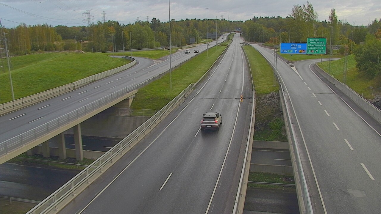 Weather Camera Image Road 50 Vantaa Hämeenlinnanväylä, Vantaa, Uusimaa