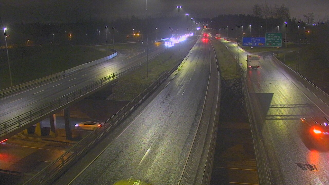 Weather Camera Image Road 50 Vantaa Hämeenlinnanväylä, Vantaa, Uusimaa
