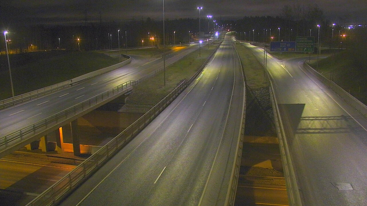 Weather Camera Image Road 50 Vantaa Hämeenlinnanväylä, Vantaa, Uusimaa