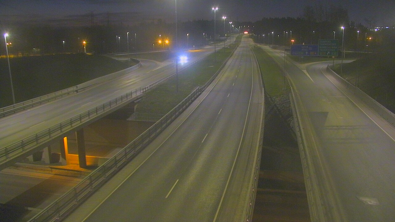 Weather Camera Image Väg 50 Vanda Tavastehusleden, Vantaa, Uusimaa